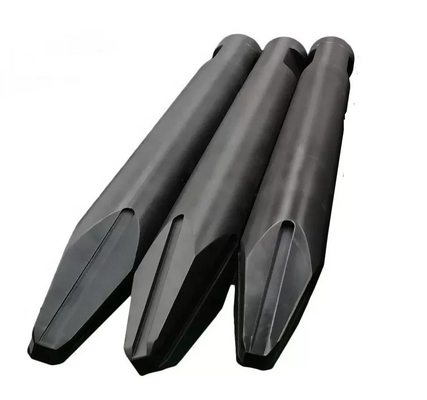 85mm Moil Point Excavator Breaker Chisel Sb35 40cr 42crmo Customized