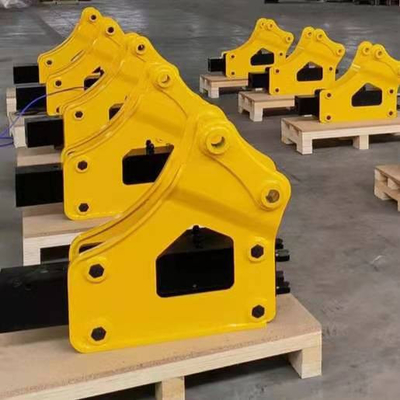 OEM 75mm Rock Hydraulic Jack Hammer Attachments For  7 Ton Excavator