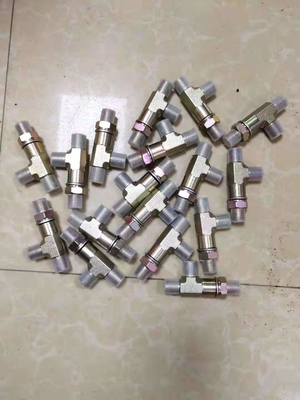 Transition Hydraulic T Connector Hammer Line For Excavator For tunnel