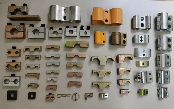 Excavator Breaker Hydraulic Hammer Spare Parts / Pipe Line Clamp